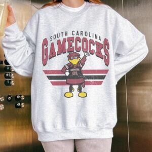 Retro South Carolina Sweatshirt Gamecocks, University Sweatshirt